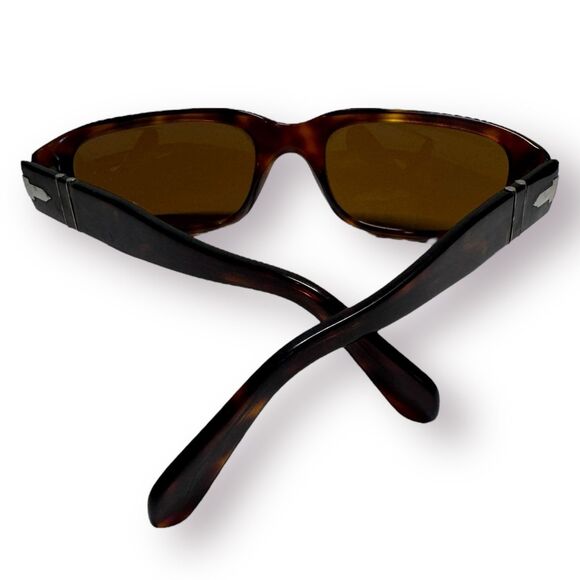 Persol 2578-S Sunglasses Havana Tortoise Frames Brown Lenses Rare‎ Vintage Italy main image 8